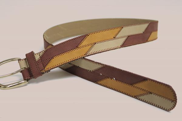 Cinturón patchwork